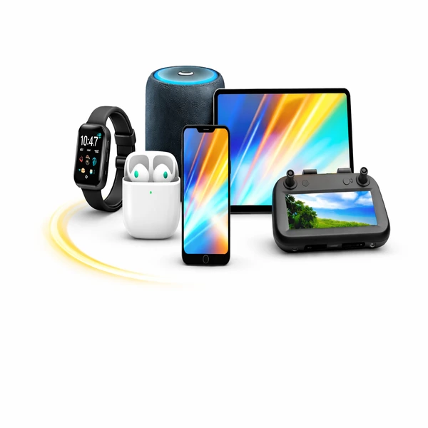 Modern tech gadgets collection 2026
