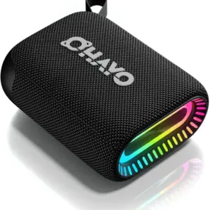 Ohayo S5 Bluetooth Speaker – 10W Bass, IP67 Waterproof, 12H Playtime