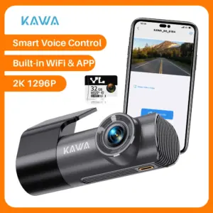 2K Car Dash Cam KAWA D5 – Voice Control, WDR, DVR