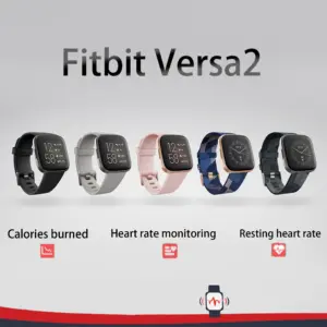 Fitbit Versa 2 Smartwatch – Heart Rate, Alexa, Sleep & Fitness