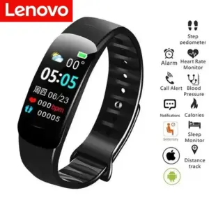 Lenovo C1 Plus Smart Bracelet – Activity Tracker for Men & Women