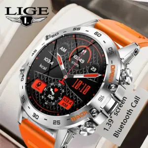 LIGE Sport Smartwatch – Bluetooth Call, Fitness & Health Monitor