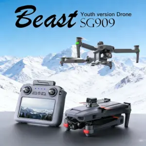 4K GPS Drone – 6KM Range, Touchscreen Controller, Obstacle Avoidance