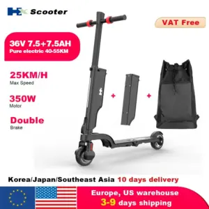 HX X6 Electric Scooter – 350W, 36V, 25km/h, Foldable