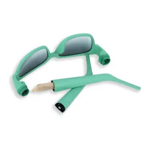 Hidden Storage Sunglasses with Cigarette Case & Rolling Paper Holder